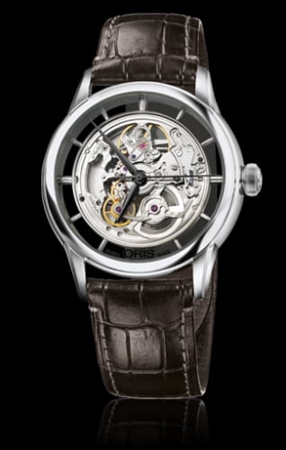 Oris Artelier Translucent Skeleton Stainless Steel