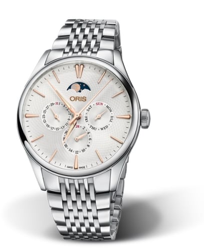 Oris Artelier Complication 40 Stainless Steel / Silver / Bracelet