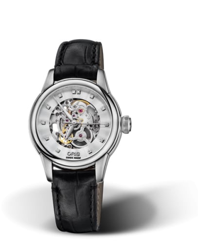 Oris Artelier Skeleton 31 Diamonds Stainless Steel