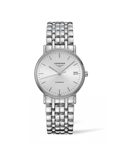 Longines Presence Automatic 34.5mm Stainless Steel / Silver / Bracelet