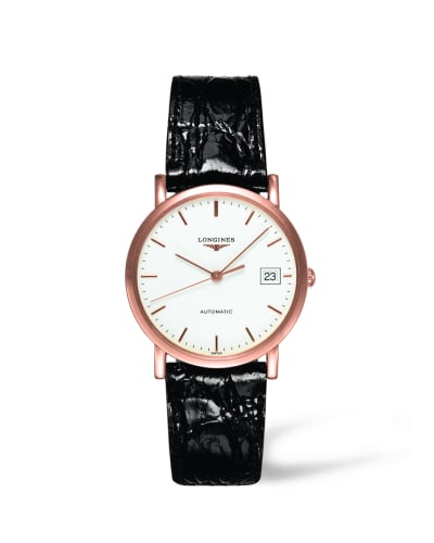 Longines Presence 34.5 Automatic Pink Gold