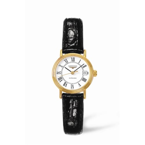 Longines Presence 25.5 Automatic Yellow Roman
