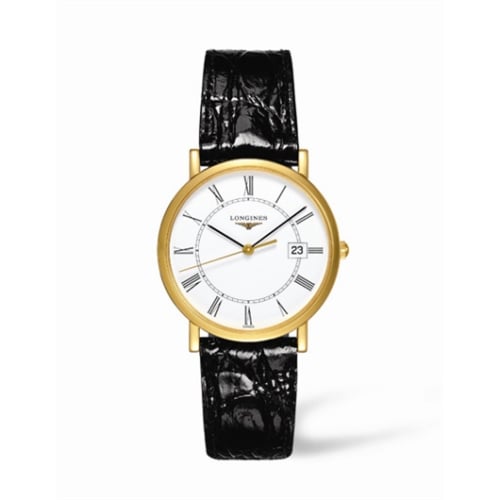 Longines Presence 34 Quartz Gold