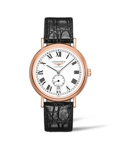 Longines Presence 40 Small Seconds PVD Red / White - Roman