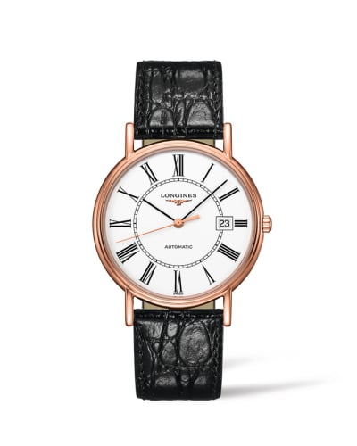 Longines Presence 38.5 Automatic PVD Red / White - Roman