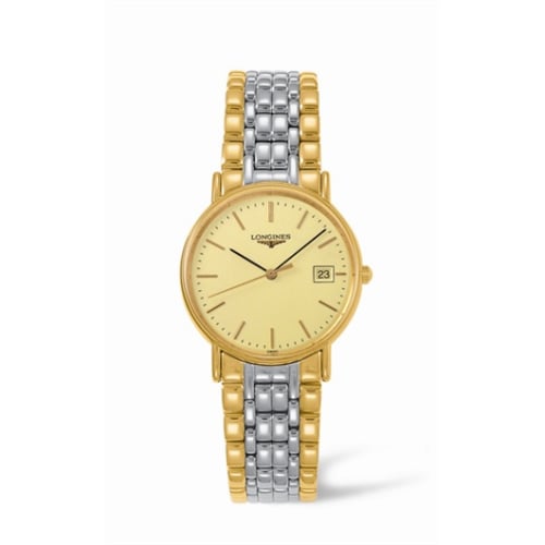 Longines Presence 33 Quartz Yellow Bracelet
