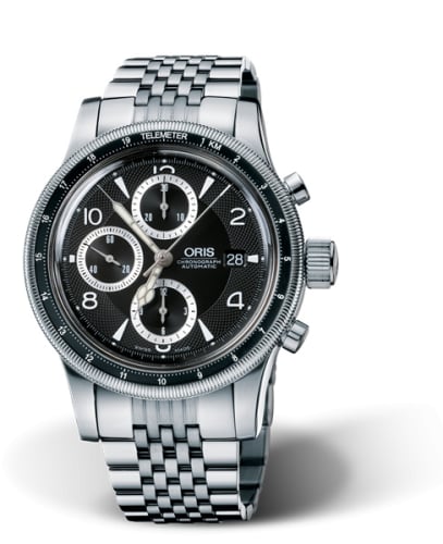 Oris Big Crown Telemeter Chronograph Stainless Steel / Black