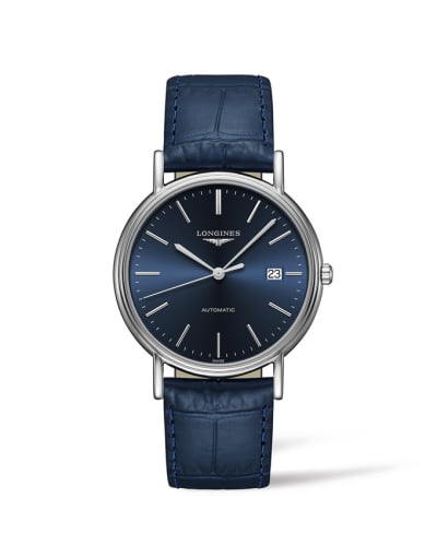 Longines Presence 38.5 Automatic Stainless Steel / Blue