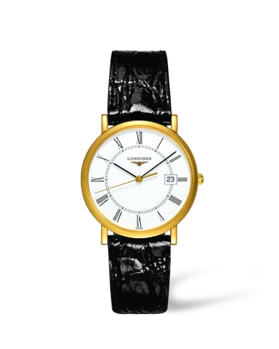 Longines Presence 34 Quartz Gold