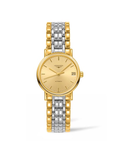 Longines Presence Automatic 30 PVD Gold / Champagne / Bracelet