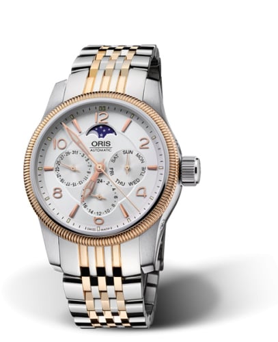 Oris Big Crown Complication Stainless Steel - Rose Gold / Silver / Bracelet