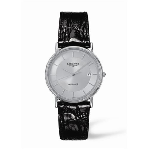 Longines Presence 34.5 Automatic Stainless Steel Silver