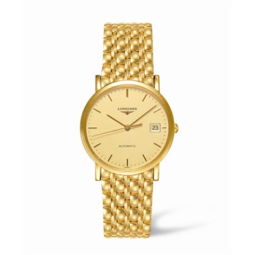 Longines Presence 34.5 Automatic Gold