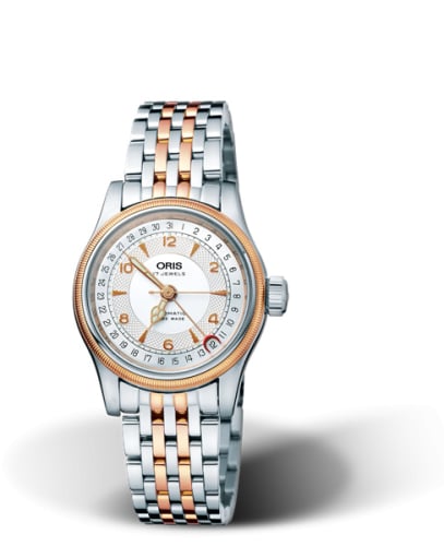Oris Big Crown Pointer Date 32 Stainless Steel - Rose Gold / Silver / Bracelet