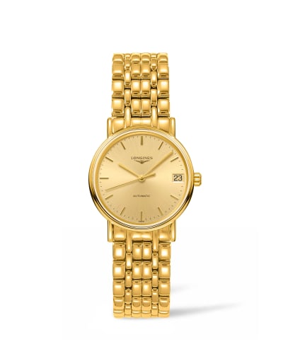 Longines Presence Automatic 30 PVD Gold / Champagne / Bracelet