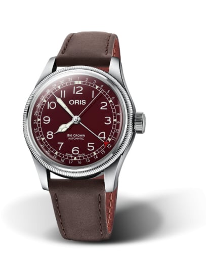 Oris Big Crown Pointer Date 40 Stainless Steel / Red