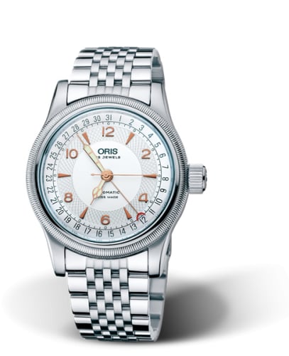 Oris Big Crown Original Pointer Date 40 Stainless Steel / Silver/ Bracelet