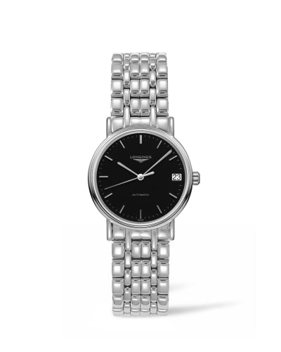 Longines Presence Automatic 30 Stainless Steel / Black / Bracelet