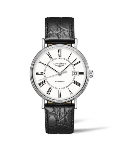 Longines Presence 40 Automatic Stainless Steel / White - Roman