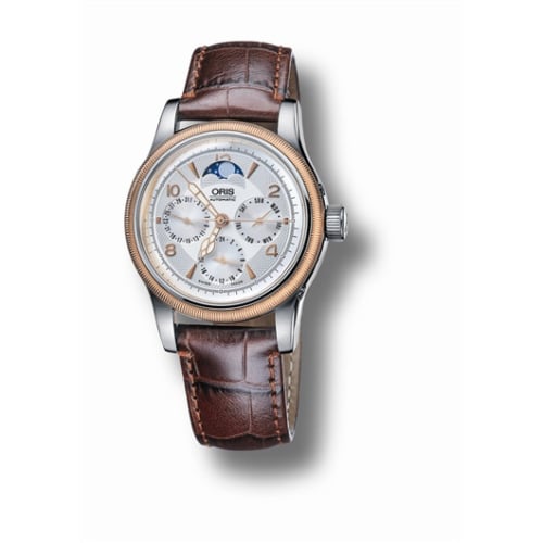 Oris Big Crown Complication Stainless Steel - Rose Gold / Silver