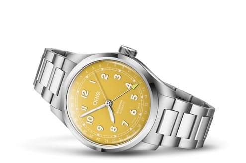 Oris Big Crown Pointer Date 40 Stainless Steel / Yellow / Bracelet
