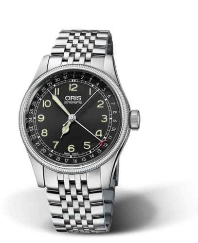 Oris Big Crown Original Pointer Date 40 Stainless Steel / Black / Bracelet