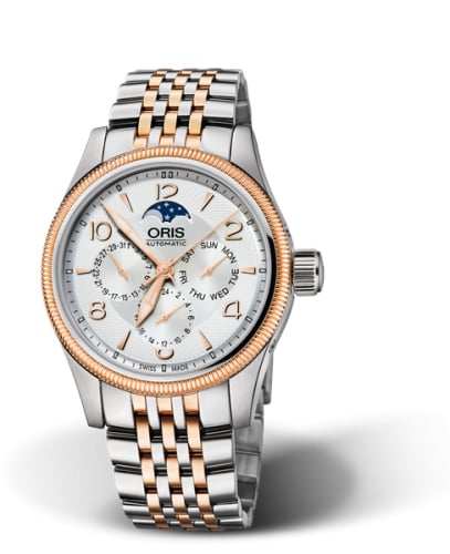 Oris Big Crown Complication Stainless Steel - Rose Gold / Silver / Bracelet