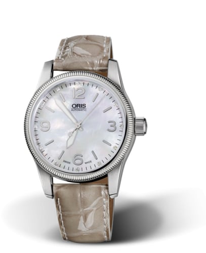 Oris Big Crown Diamonds 38 Stainless Steel / MOP