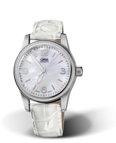 Oris Big Crown Diamonds 38 Stainless Steel / MOP