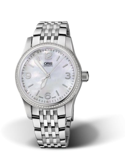 Oris Big Crown Diamonds 38 Stainless Steel - Diamond / MOP / Bracelet