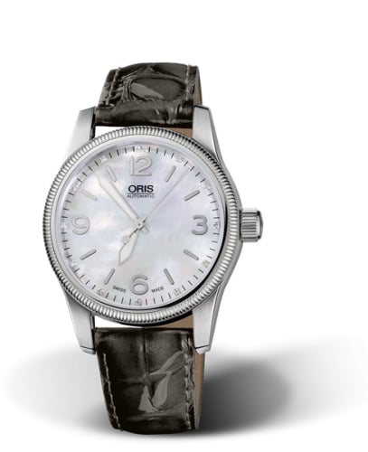 Oris Big Crown Diamonds 38 Stainless Steel / MOP