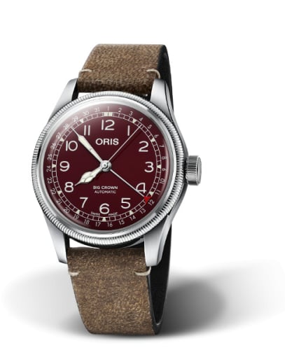 Oris Big Crown Pointer Date 40 Stainless Steel / Red