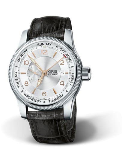 Oris Big Crown Small Second Pointer Day Stainless Steel / Silver