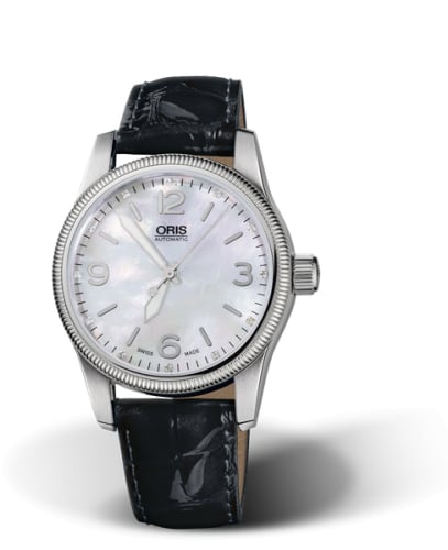 Oris Big Crown Diamonds 38 Stainless Steel / MOP