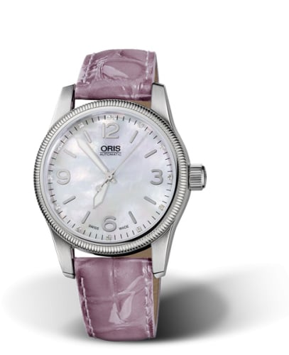 Oris Big Crown Diamonds 38 Stainless Steel / MOP