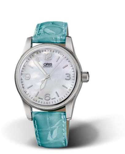 Oris Big Crown Diamonds 38 Stainless Steel / MOP