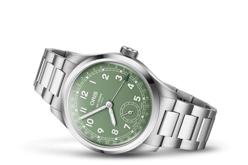 Oris Big Crown Pointer Date Calibre 403 Stainless Steel / Green / Bracelet