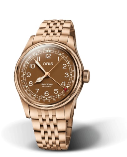 Oris Big Crown Original Pointer Date 40 Bronze / Brown / Bracelet