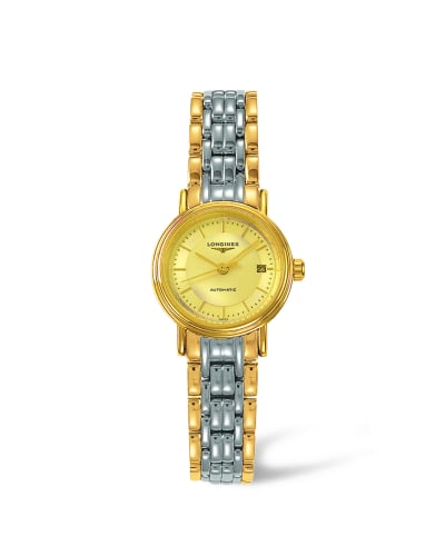 Longines Presence 25.5 Automatic PVD Gold / Champagne / Bracelet