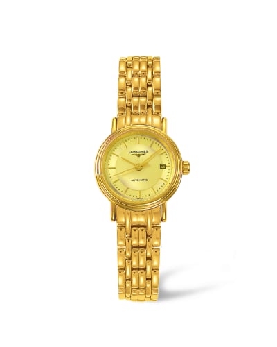 Longines Presence 25.5 Automatic PVD Gold / Champagne / Champagne