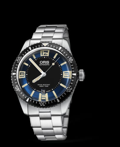 Oris Divers Sixty-Five 40 Stainless Steel / Blue / Bracelet