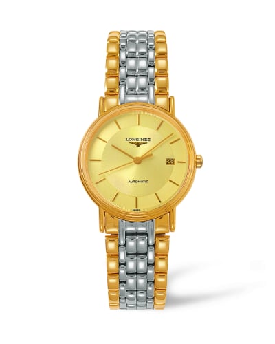 Longines Presence 34.5 Automatic Yellow