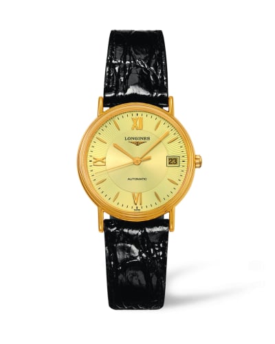 Longines Presence 34.5 Automatic Yellow