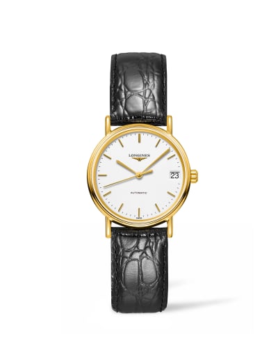 Longines Presence Automatic 30 PVD Gold / White