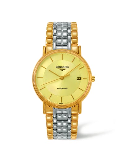 Longines Presence 38.5 Automatic PVD Gold / Champagne / Bracelet