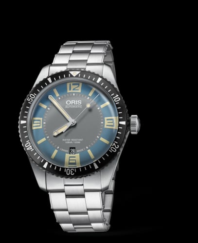Oris Divers Sixty-Five 40 Stainless Steel / Deauville Blue / Bracelet