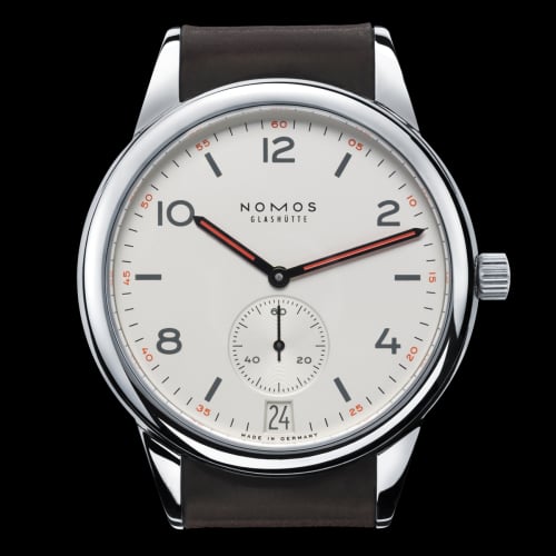 Nomos Glashütte Club Automat Datum