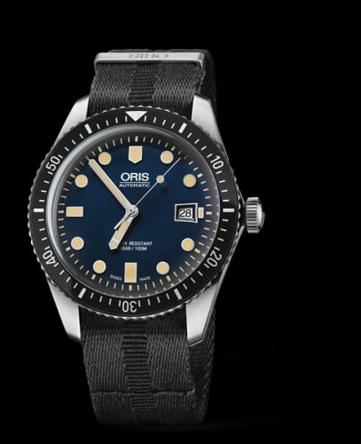 Oris Divers Sixty-Five 42 Stainless Steel / Blue / NATO