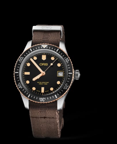 Oris Divers Sixty-Five 36 Stainless Steel / Bronze / Black / NATO
