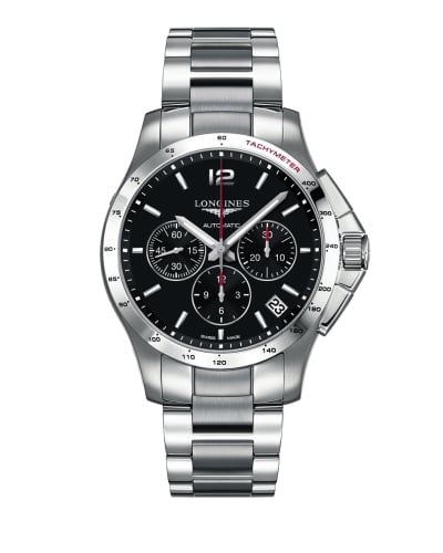 Longines Conquest Chronograph Automatic 44.5mm Black